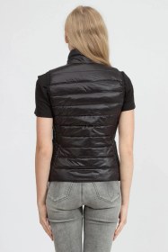 Resim Armani Kadın Şişme Yelek Siyah 