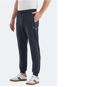 Resim Slazenger Raluca Erkek Fermuar Cepli Dar Paça Koyu Gri Eşofman Altı 
