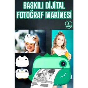 Resim Fantastik Store Çocuklar Için Özel Fotoğraf Makinesi Printer Kamera Taşınabilir Hd 