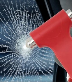 Resim Midkan Acil Durum Çekici - Araç Cam Kırıcı - Emniyet Kemer Kesici 2in1 Acil Durum Çekici 