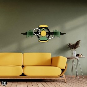 Resim NR Dizayn (511) Dekoratif Metal Duvar Tablosu 89 X 35 