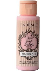 Resim Cadence Sytle Matt Kumaş Boyası 59 ML F-611 Bebek Pembe 