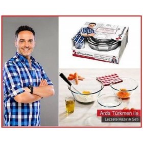 Resim Paşabahçe 259035 Borcam Arda Türkmen Hazırlık Seti 4 Parça 