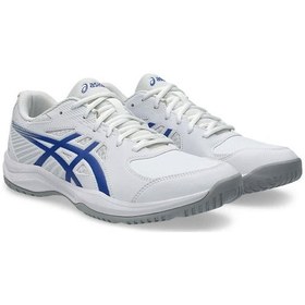 Resim Asics Court Slide 4 Erkek Tenis Ayakkabısı 1041a483-101 Beyaz 