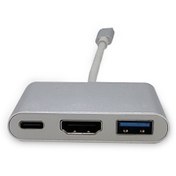 Resim Beek Usb Tip C Çoklu Girişe Sahip Adaptör, 4k@30hz, 1 X Hdmı Port, 1 X Şarj Özellikli Usb Tip C (pd 