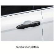 Resim Dashanshop Camry 2018-2025 Kapı Kolu Koruyucu Karbon Fiber Desen Tam Kaplamalı 