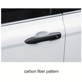 Resim Dashanshop Camry 2018-2025 Kapı Kolu Koruyucu Karbon Fiber Desen Tam Kaplamalı 