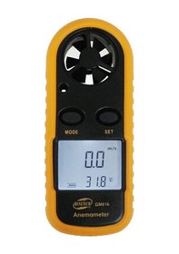 Resim Benetech Gm816 Termometreli Hava Akım Ölçer Anemometre 