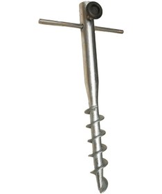 Resim Plaj Şemsiye Sabitleme Kzığı Metal Burgulu Kzık 