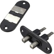 Resim Luenaarry Araba Van Alarm Merkezi Kilitleme Için Siyah Sürgülü Kapı Kontak Anahtarı (Yurt Dışından) 