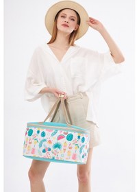 Resim Superbag 22 Litre Piknik Çantası Kamp Çantası Sıcak Ve Soğuk Tutan Çanta Mavi Mavi 