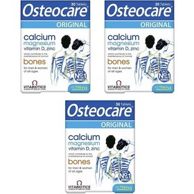 Resim Osteocare 30 Tablet 3 Adet Lenen Formül 
