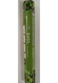 Resim Charu Basil Fesleğen Kokulu Tütsü 20 Stick 