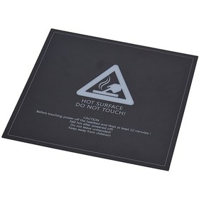 Resim Xiyyadms 3d Yazıcı Platformu Sticker - Siyah Renk, 300x300mm Boyut, 1 Adet Kağıt Materyal 