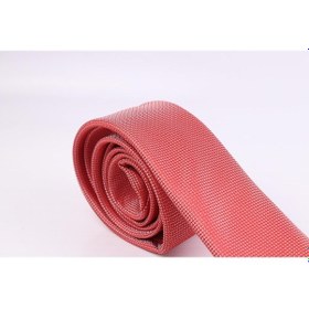 Resim Demfashion Özel Desenli Kravat Mendil Seti - Kırmızı (533063954) Kırmızı 