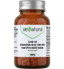 Resim Venatura Koenzim Q10 100 MG 30 Yumuşak Kapsül 