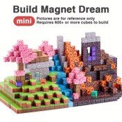 Resim Volkan 50 Parça Eğitici DIY Yapı Oyuncak, Eğlenceli Manyetik Küpler, Dayanıklı ABS Malzeme, Yaratıcı Oyun | Benzersiz Tasarım | Manyetik İnşaat, Noel, Cadılar Bayramı, Paskalya, Şükran Günü ve Doğum Günü İçin Mükemmel Hediye. Erkek ve Kız Çocukları İçin İdeal Hediye 