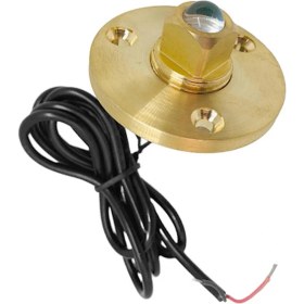 Resim Wetnwind Tekne LED Sualtı Işık Pirinç Deniz Tahliye Tapası Işık Yedek Mavi (Yurt Dışından) 