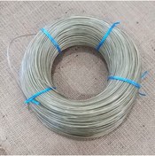 Resim Gereksiz Şeyler 2mm 200 Metre Pvc Kaplı Çamaşır Ipi Bağlama Teli Pvc Kaplı Tel Çamaşır Teli 