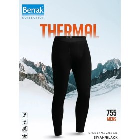 Resim 755 Berrak Erkek Termal Alt Siyah 