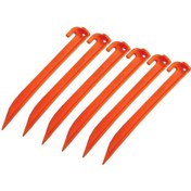 Resim Evolite Arancio Abs Çadır Kazığı -23cm 6 Adet Çok Renkli 