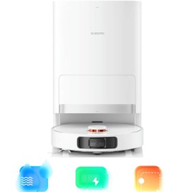 Resim Xiaomi YüksekGüç 6000PA Otomatik Paspas Yıkama ve Halı Tanıma Özellikli Çöp İstasyonlu Akıllı Robot Süpürge 