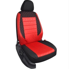 Resim Yıldız Oto Koltuk Kılıfı Mitsubishi L100 Uyumlu Kırmızı Oto Koltuk Kılıfı (Tam Takım Ön Arka Araç Koltuk Kılıfı) 