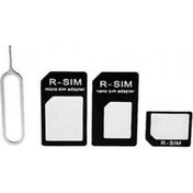 Resim HİFA Nano Sim Kart Dönüştürücü Aparatı Ve Iğnesi 
