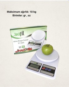 Resim Lvsqvr Hassas Ölçüm İçin Dijital Mutfak Tartısı 10 Kg Kapasiteli Çok Renkli 