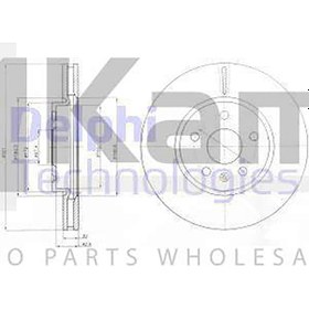 Resim 569422-569064 Fren Diski Ön 321mm 17 Inch Opel Insıgnıa-a 09- 