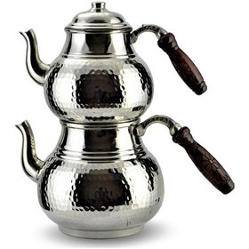 Resim Dövme Ağır Bakır Çaydanlık Büyük Boy Çelik 