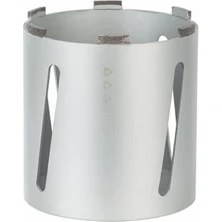 Resim Bosch - Elmas Kuru Karot Ucu G 1/2" - 142 Mm, 150 Mm, 7 Segmente, 7 Mm 