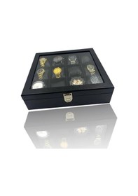 Resim Richbo x 12'li Saat Kutusu Siyah 