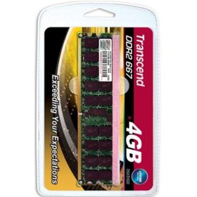Resim Transcend TS512MQR72V6T 4 GB DDR2 667 Mhz 2Rx4 CL5 ECC Sunucu Bellek 