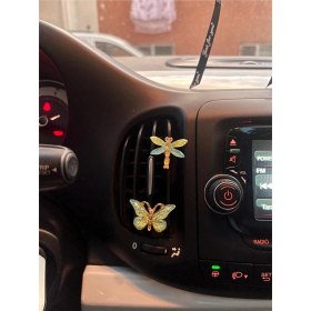 Resim Klima Süsü Araç Içi Kelebek ve Yusufcuk Modeli Aksesuar Araba Içi Havalandırma ,torpido Süsü Seti 