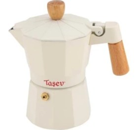 Resim Bambum Garen - Moka Pot 3 Fincan Bej 