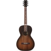 Resim Godin Mahogany Parlor Elektro Akustik Gitar (Black Burst) 