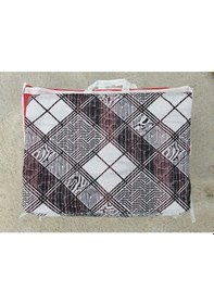 Resim Polo Life Savan 4m2 Pamuklu Lastiksiz Halı Örtüsü-kareli Pudra Pudra 