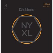 Resim D'Addario NYXL1046-3P Elektro Gitar Tel Seti 
