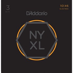 Resim D'Addario NYXL1046-3P Elektro Gitar Tel Seti 
