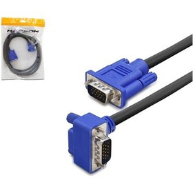 Resim Hadron Hn-4485 Vga Kablo 15 Pin Erkek Filtreli L Tip 1.5 Metre 