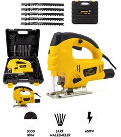 Resim Branzeg BRZDK1 Dekupaj Lazerli Gönyeli Testere 650 W 