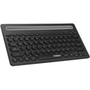 Resim Everest KB-BT84 Siyah/gri Bluetooth Ultra Ince+Şarjlı Q Mac/win/android/ıos Uyumlu Kablosuz Klavye 