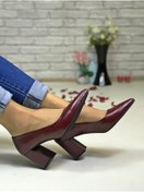 Resim D&A İzland Shoes Kadın Sade Kırmızı Renk Hakiki Derili Tarz Ayakkabı 