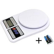 Resim Dijital Mutfak Tartısı Terazisi Lcd Ekran Ile Hassas Ölçüm 10 Kg 