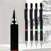 Resim 0.5/0.7 Otomatik Çizim Kalemi Etkinlik Kalemi Sanat Yazı Sınav Boyama Otomatik Kalem + 1 Fıçı Kurşun Çekirdek Rengi Rastgele Gönderilir 1 adet 