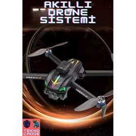 Resim Beboncool GD83 Katlanabilir 4K HD Kameralı Drone 150M Uçuş Mesafesi ile 15DK Süre 