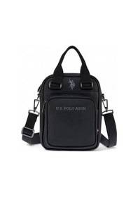Resim U.s. Polo Assn. Logo Detaylı Siyah Erkek Postacı Çantası Plcpr25037 Siyah 