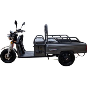 Resim jpn Hummer 72v24ah 6 Akülü 3 Tekerli Kasalı Elektrikli Motosiklet - Taşınabilir Akü 