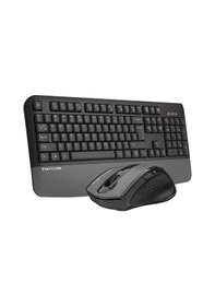 Resim A4tech Fg2500s Plus Kablosuz Q Trk Gri Klavye - Mouse Set 